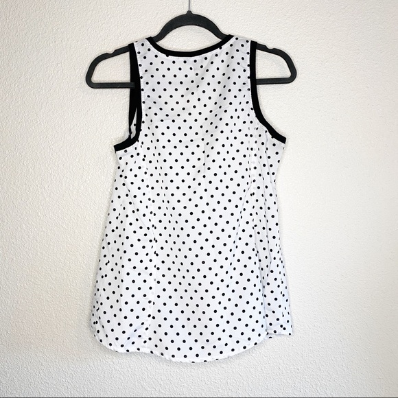 Black & White Polka Dot Tank - Picture 2 of 2